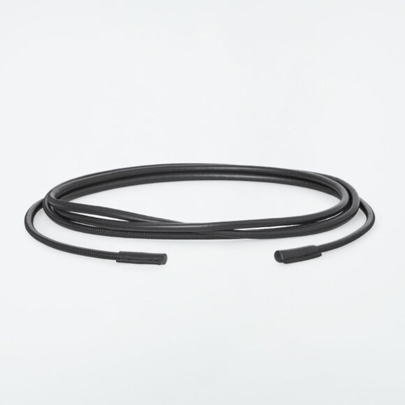 NEW COS Leather Rope Belt OneSize Black - Picture 5 of 6